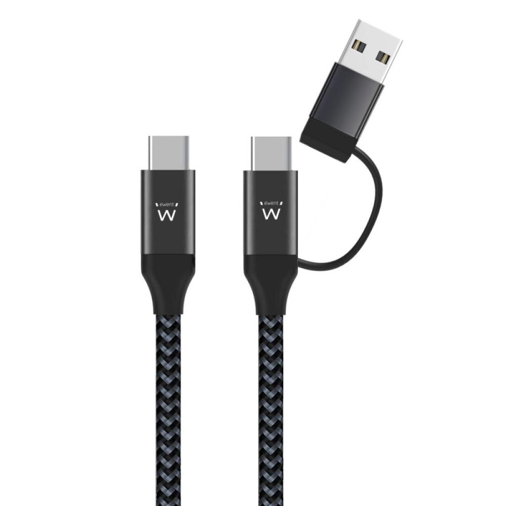 Ewent - EW9918 cable USB USB 3.2 Gen 1 (3.1 Gen 1) 1 m USB C Negro