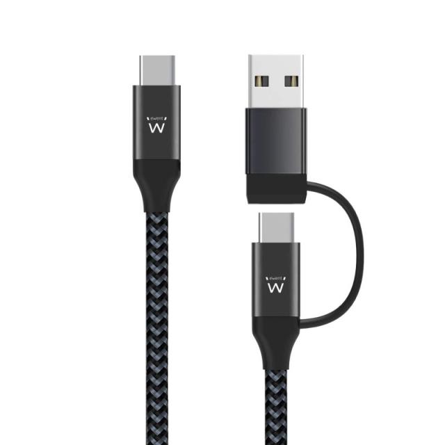 Ewent - EW9918 cable USB USB 3.2 Gen 1 (3.1 Gen 1) 1 m USB C Negro