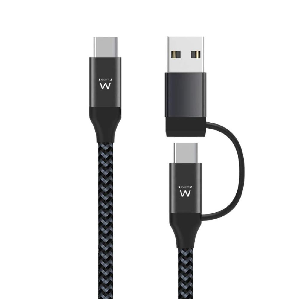 Ewent - EW9918 cable USB USB 3.2 Gen 1 (3.1 Gen 1) 1 m USB C Negro