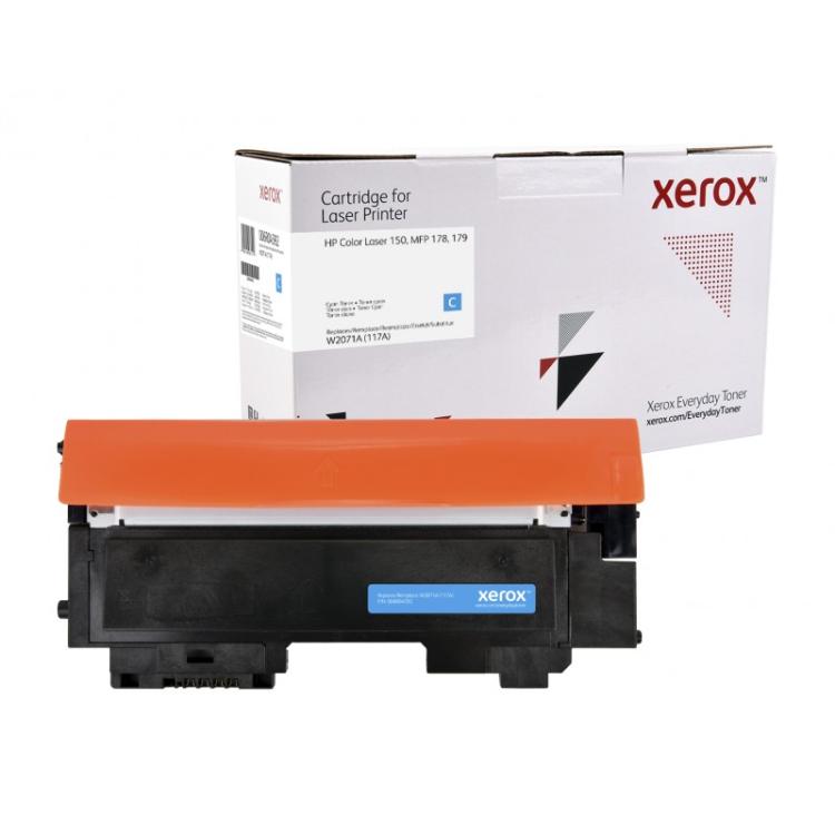 Xerox - Everyday Toner Everyday™Cian di Xerox compatibile con HP 117A (W2071A), Capacidad estándar