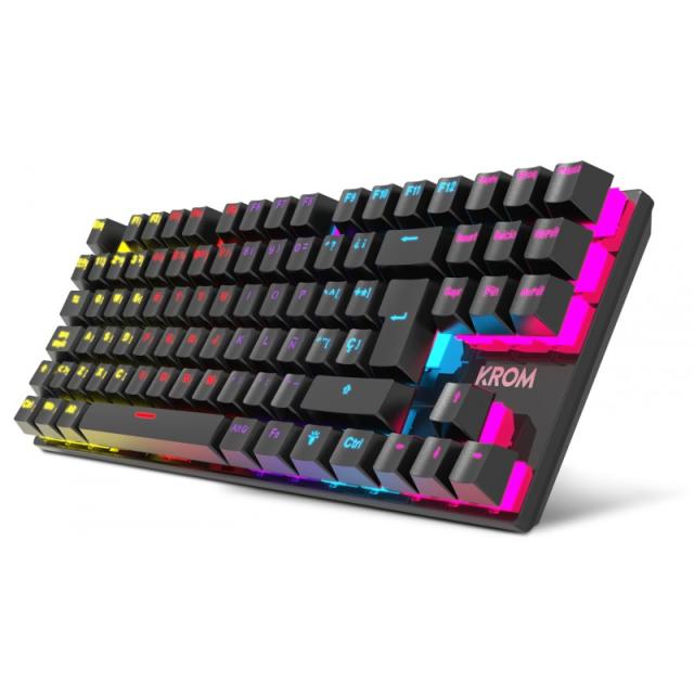 Krom - Kasic TKL teclado Juego USB Negro
