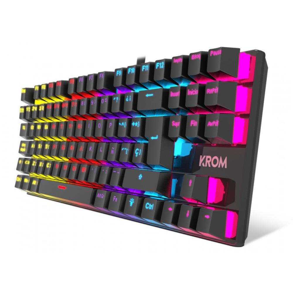 Krom - Kasic TKL teclado Juego USB Negro