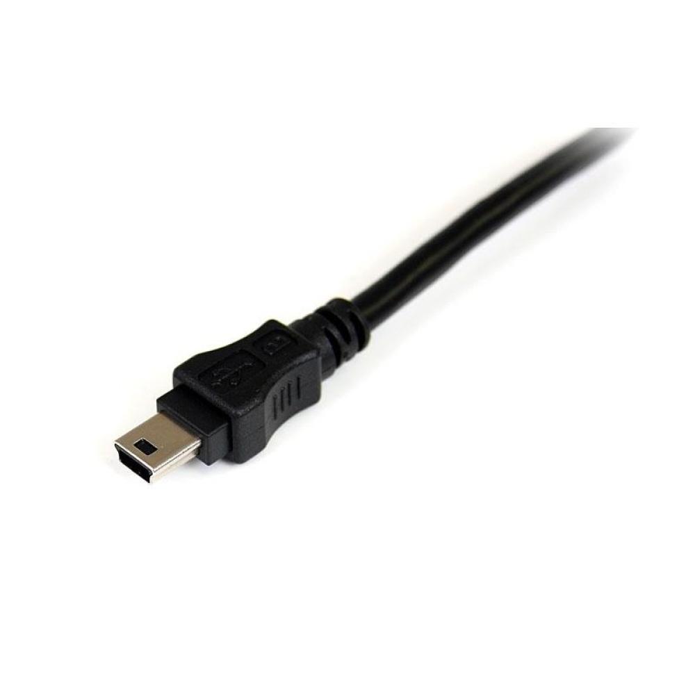 StarTech.com - Cable de 1,8m USB 2.0 en Y para Discos Duros Externos - Cable Mini B a 2x USB A