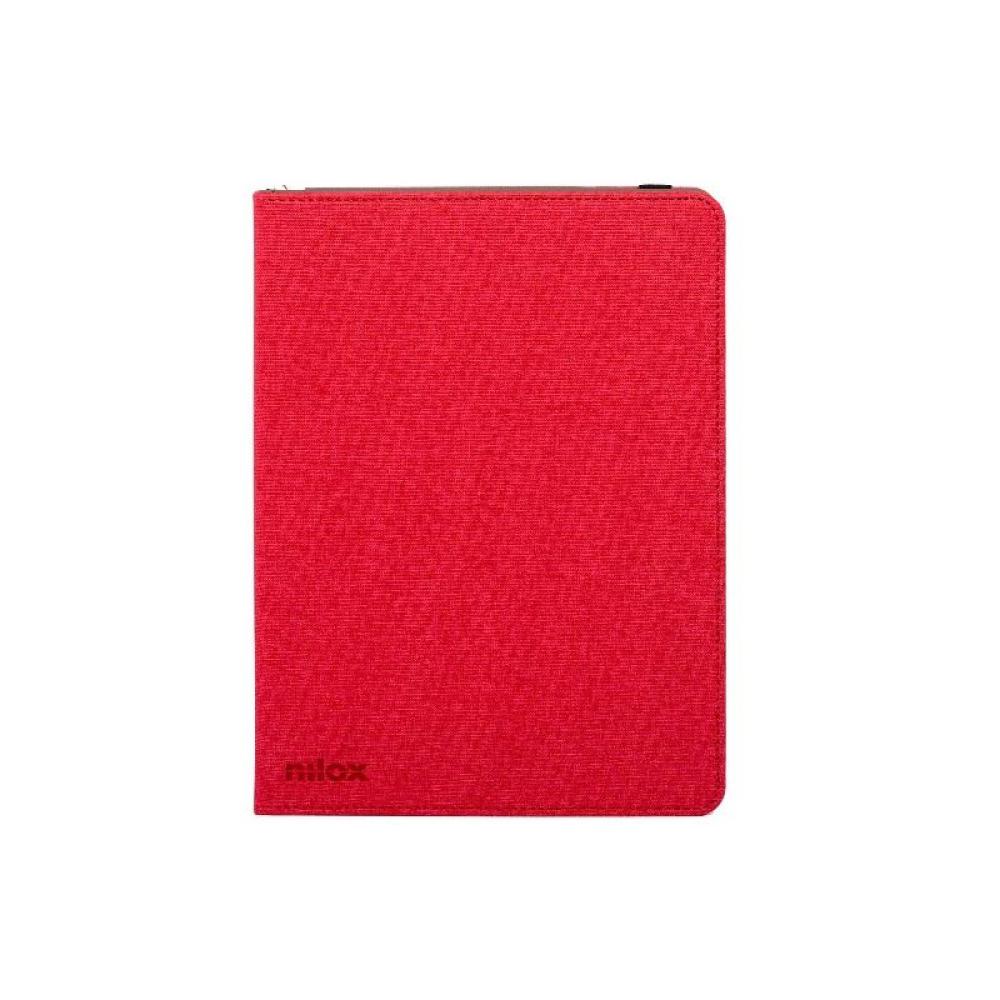 Nilox - FUNDA TECLADO USB DE 9,7" A 10.5" ROJA