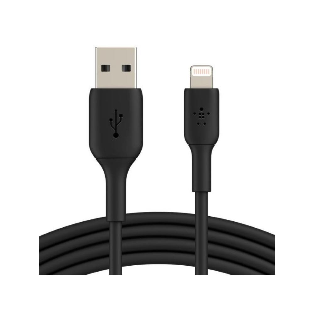 Belkin - CAA001BT1MBK2PK cable de conector Lightning 1 m Negro