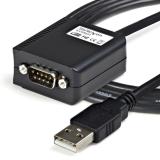 StarTech.com - Cable 1,8m USB a Puerto Serie Serial RS422 y 485 DB9 con Retención Puerto COM