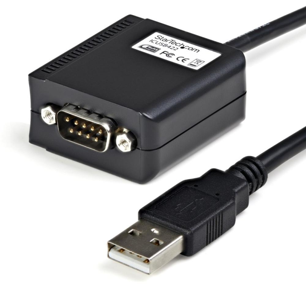 StarTech.com - Cable 1,8m USB a Puerto Serie Serial RS422 y 485 DB9 con Retención Puerto COM
