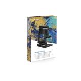 TooQ - Soporte de sobremesa ajustable para teléfono / tablet hasta 10”, Negro