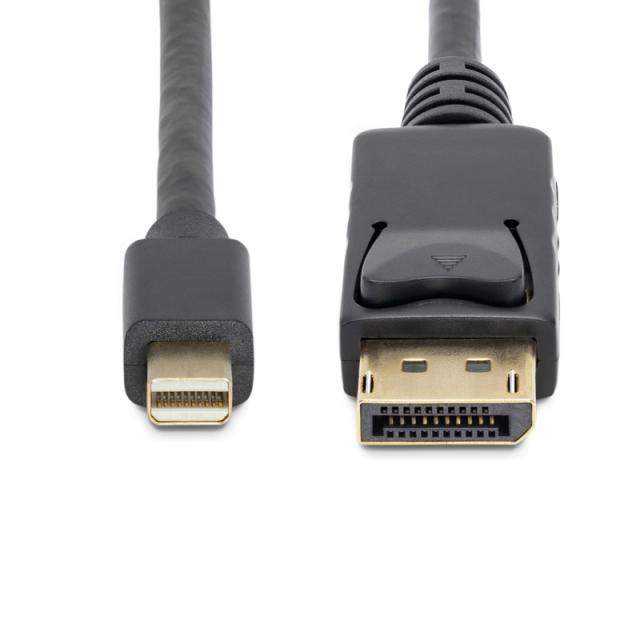 StarTech.com - Cable de 1,8m Mini DisplayPort a DisplayPort 1.2 - Cable Adaptador Mini DisplayPort a DisplayPort 4K x 2K UHD - C