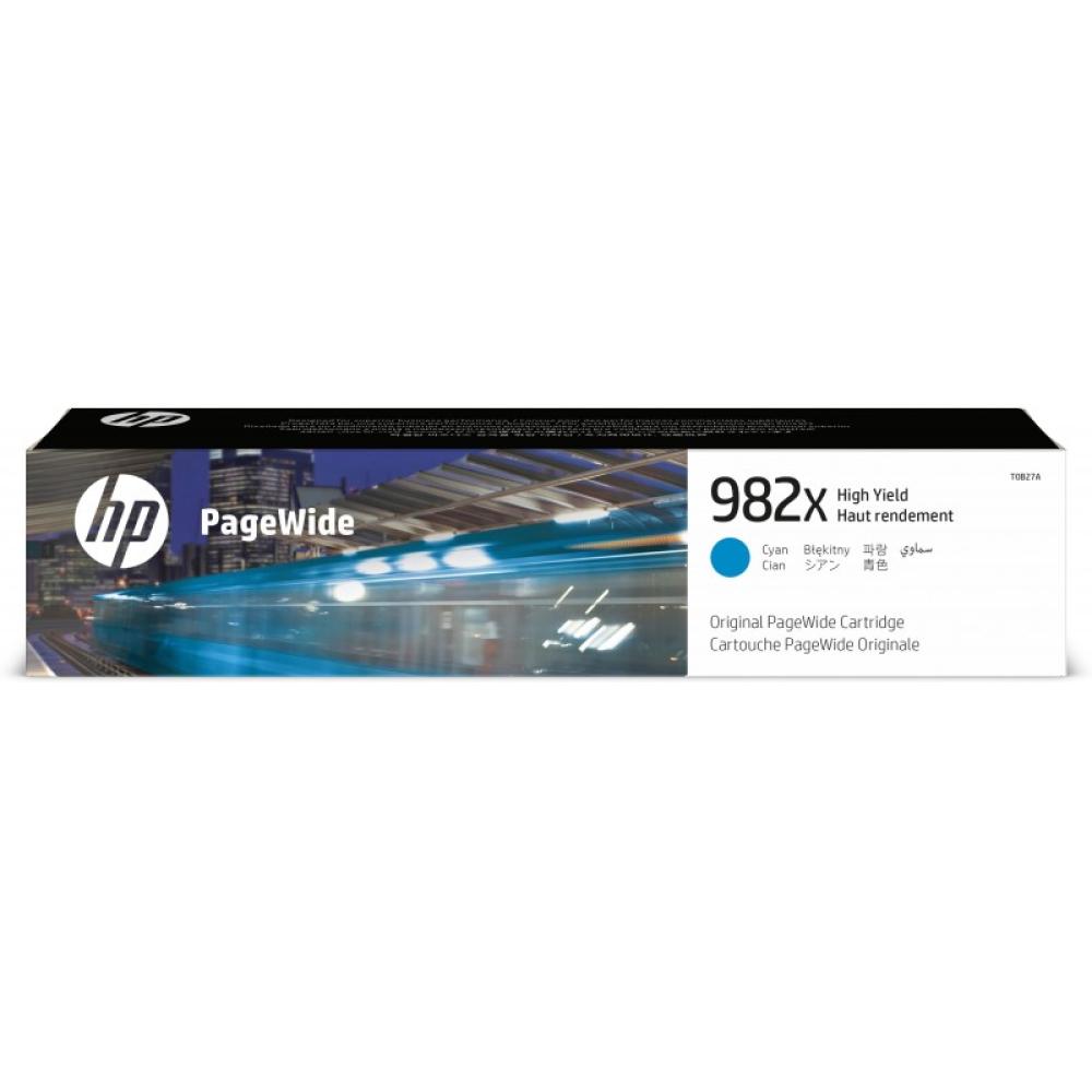 HP - Cartucho PageWide 982X Original de alta capacidad cian