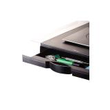 Fellowes - Office Suites 71,1 cm (28") Negro, Plata Escritorio