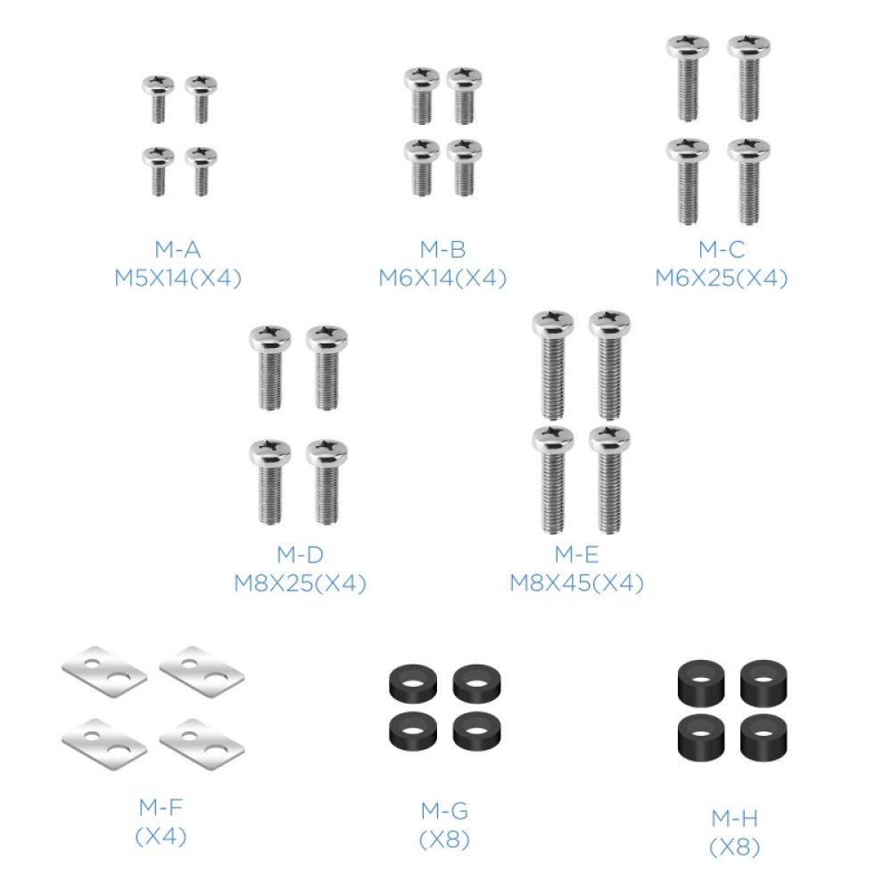 TooQ - Soporte de mesa para pantallas 32”-70”