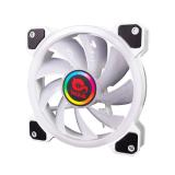 TALIUS - Ventilador caja ARGB Iris 16Led 12cm Blanco para caja Cronos
