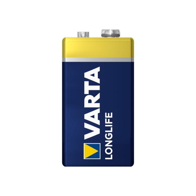 Varta - Longlife Extra 9V Batería de un solo uso Alcalino