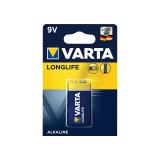 Varta - Longlife Extra 9V Batería de un solo uso Alcalino