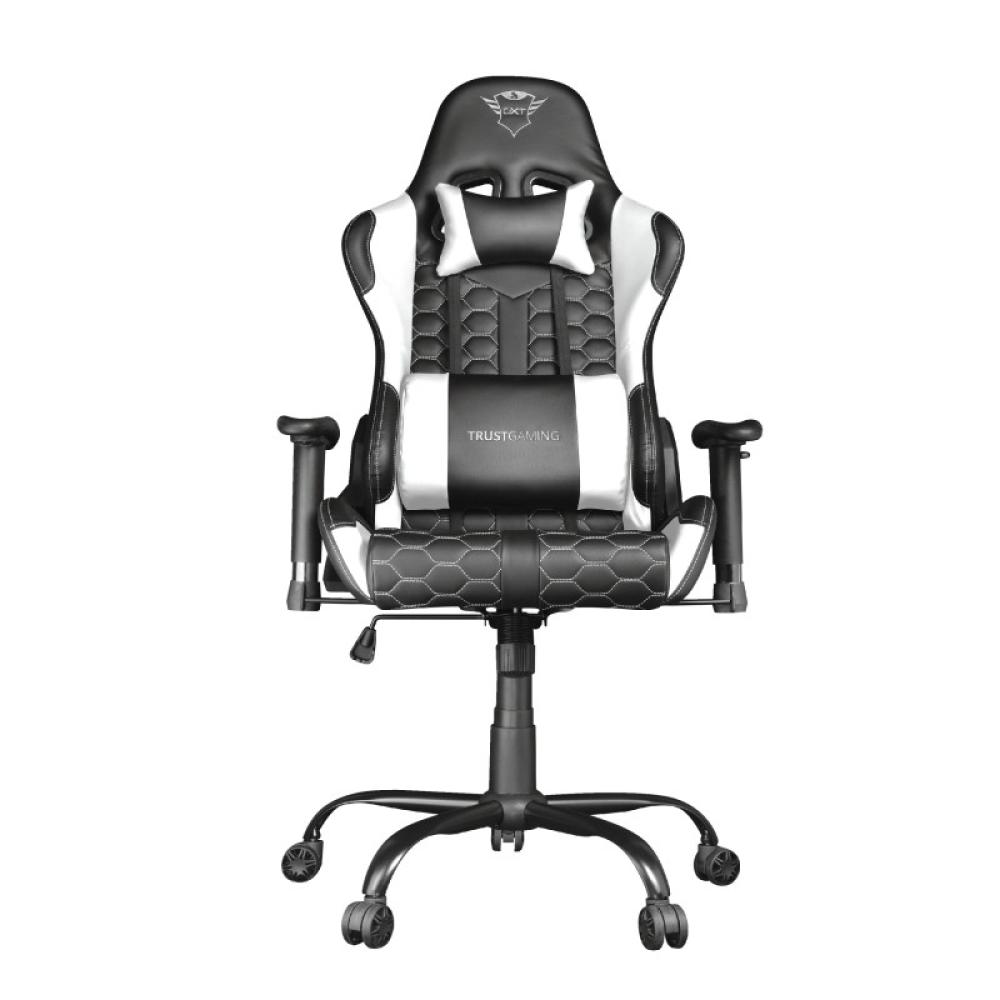 Trust - GXT 708W Resto Silla para videojuegos universal Negro, Blanco