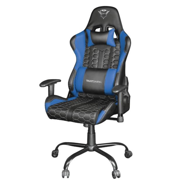 Trust - GXT 708B Resto Silla para videojuegos universal Negro, Azul