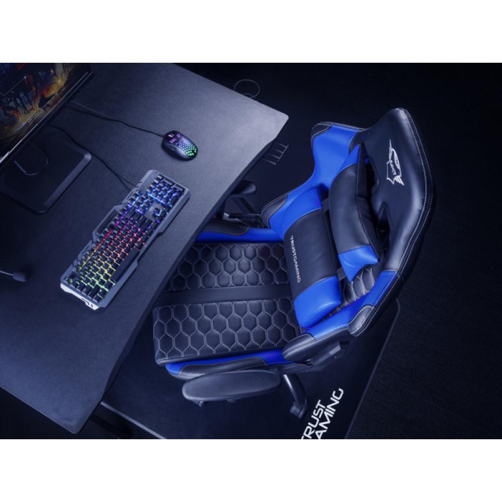 Trust - GXT 708B Resto Silla para videojuegos universal Negro, Azul