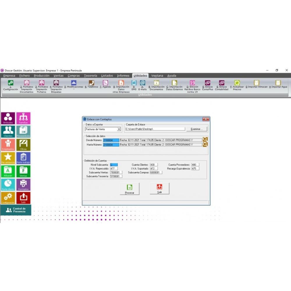 Doscar - Gestion para PYMES Version Completa Licencia Electronica