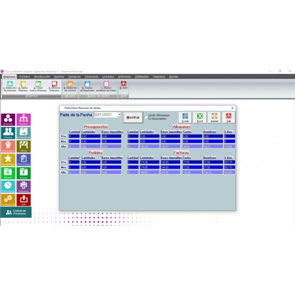Doscar - Gestion para PYMES Version Completa Licencia Electronica