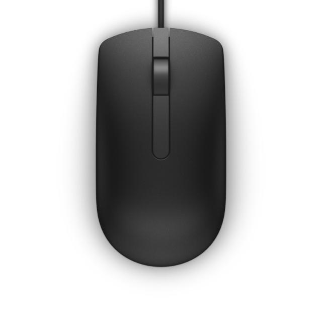 DELL - Ratón con cable - MS116 - negro - (RTL BOX)