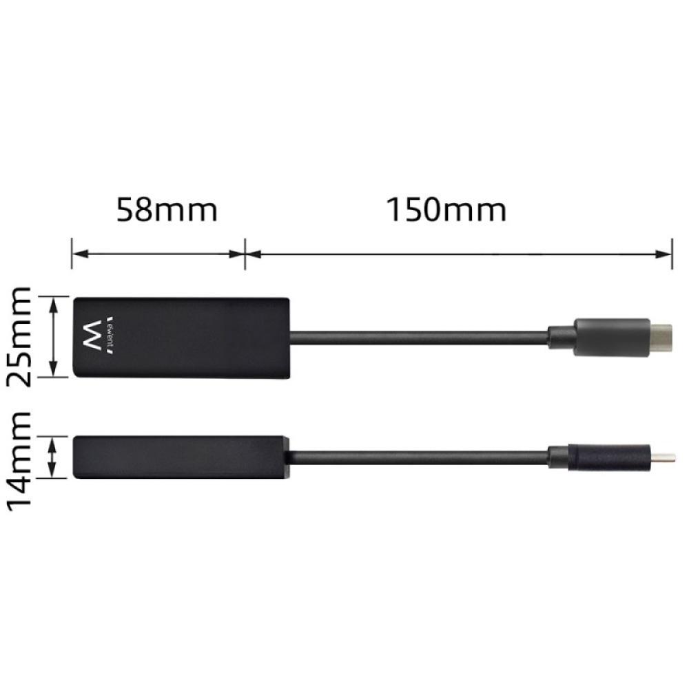 Ewent - EW9828 adaptador y tarjeta de red Ethernet 5000 Mbit/s