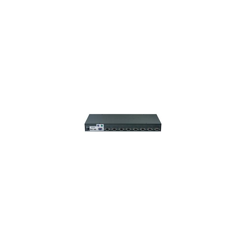 Trendnet - TK-803R 8-Port USB/PS/2 Rack Mount KVM Switch interruptor KVM Montaje en rack