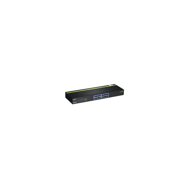 Trendnet - TEG-S16G switch No administrado Negro