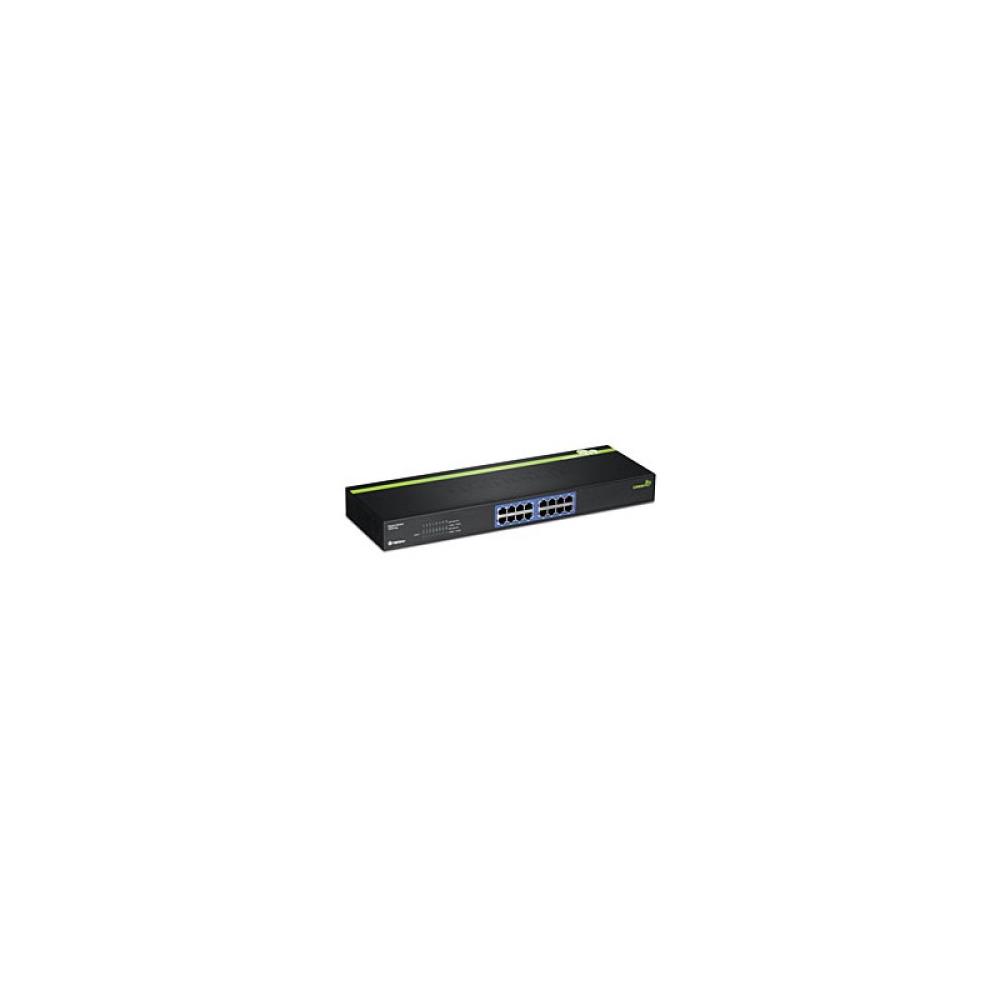 Trendnet - TEG-S16G switch No administrado Negro