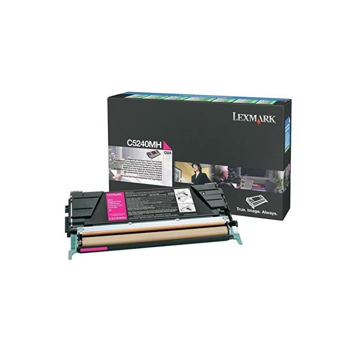 Lexmark - C5240MH cartucho de tóner 1 pieza(s) Original Magenta