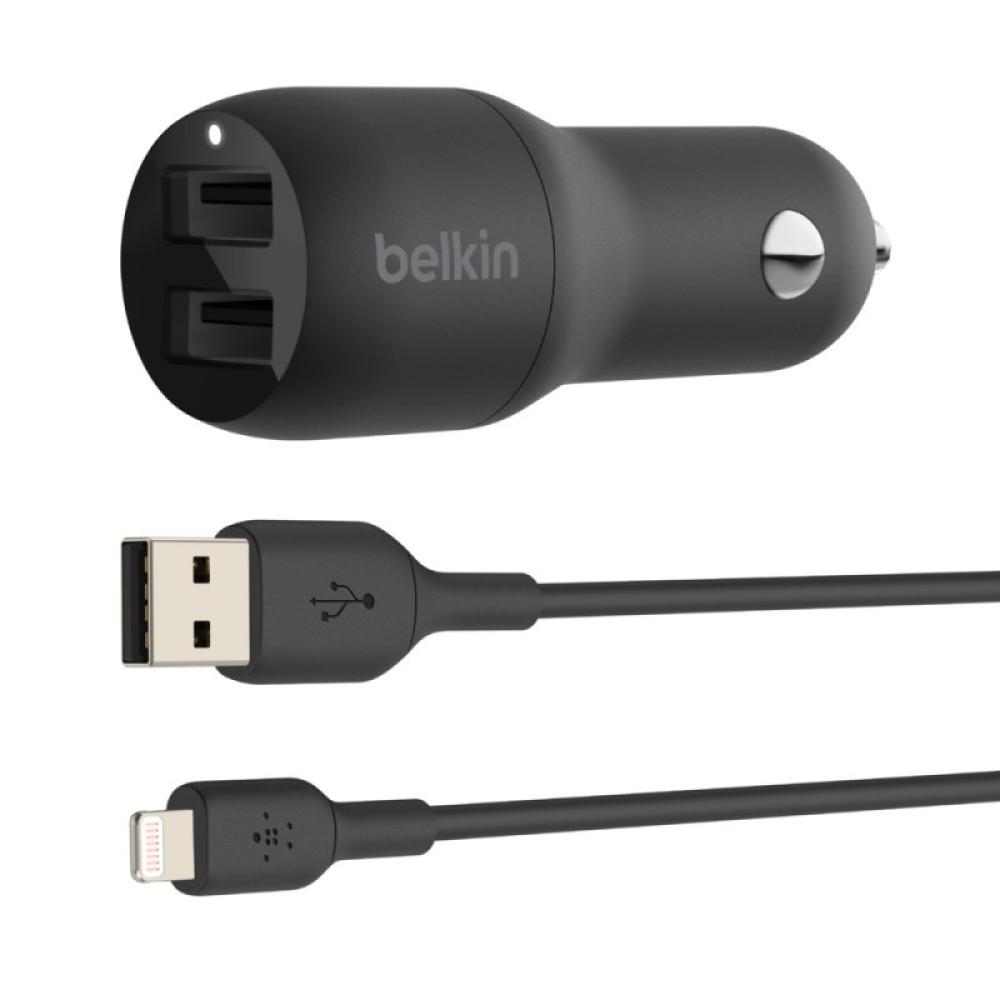 Belkin - Boost Charge Universal Negro Encendedor de cigarrillos Auto