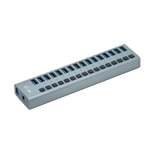i-tec - USB 3.0 Charging HUB 16port + Power Adapter 90 W