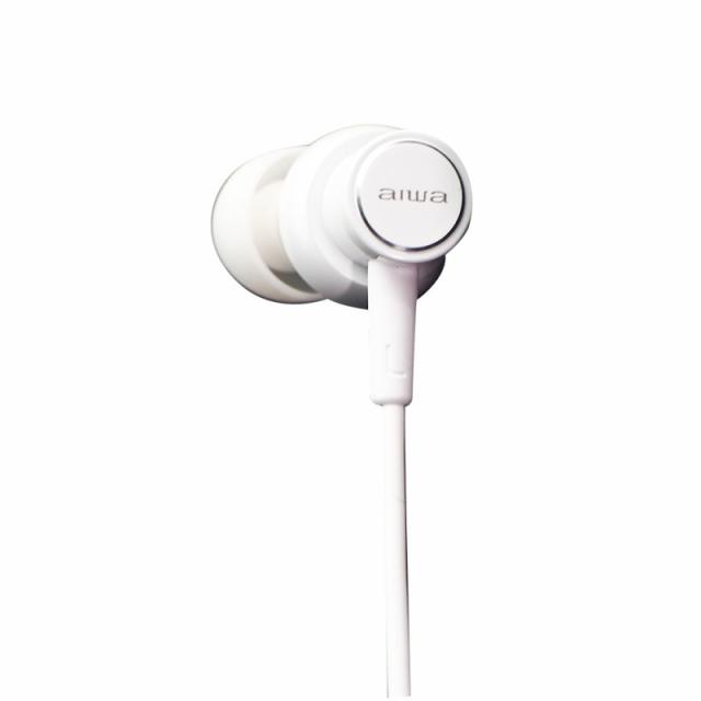 Aiwa - ESTM-500WT auricular y casco Auriculares Alámbrico Dentro de oído Música Blanco