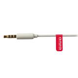 Aiwa - ESTM-500WT auricular y casco Auriculares Alámbrico Dentro de oído Música Blanco