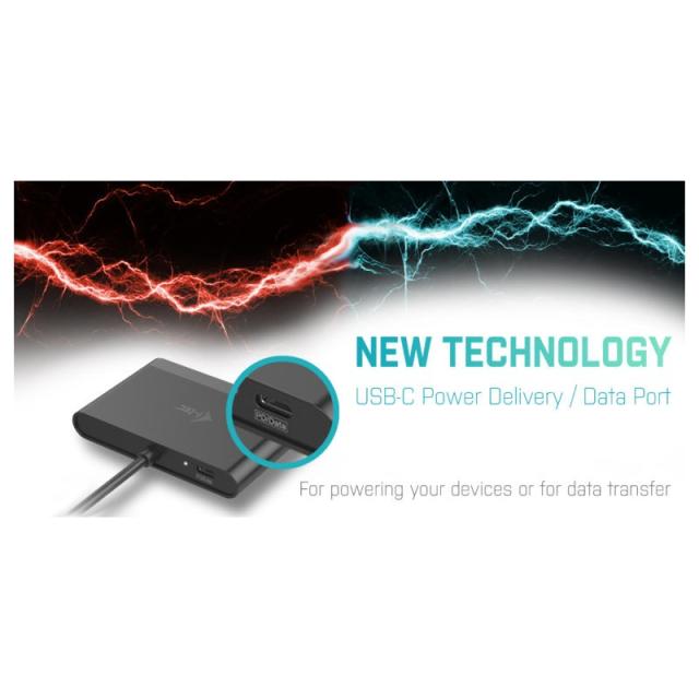 i-tec - USB C HDMI Travel Adapter PD/Data