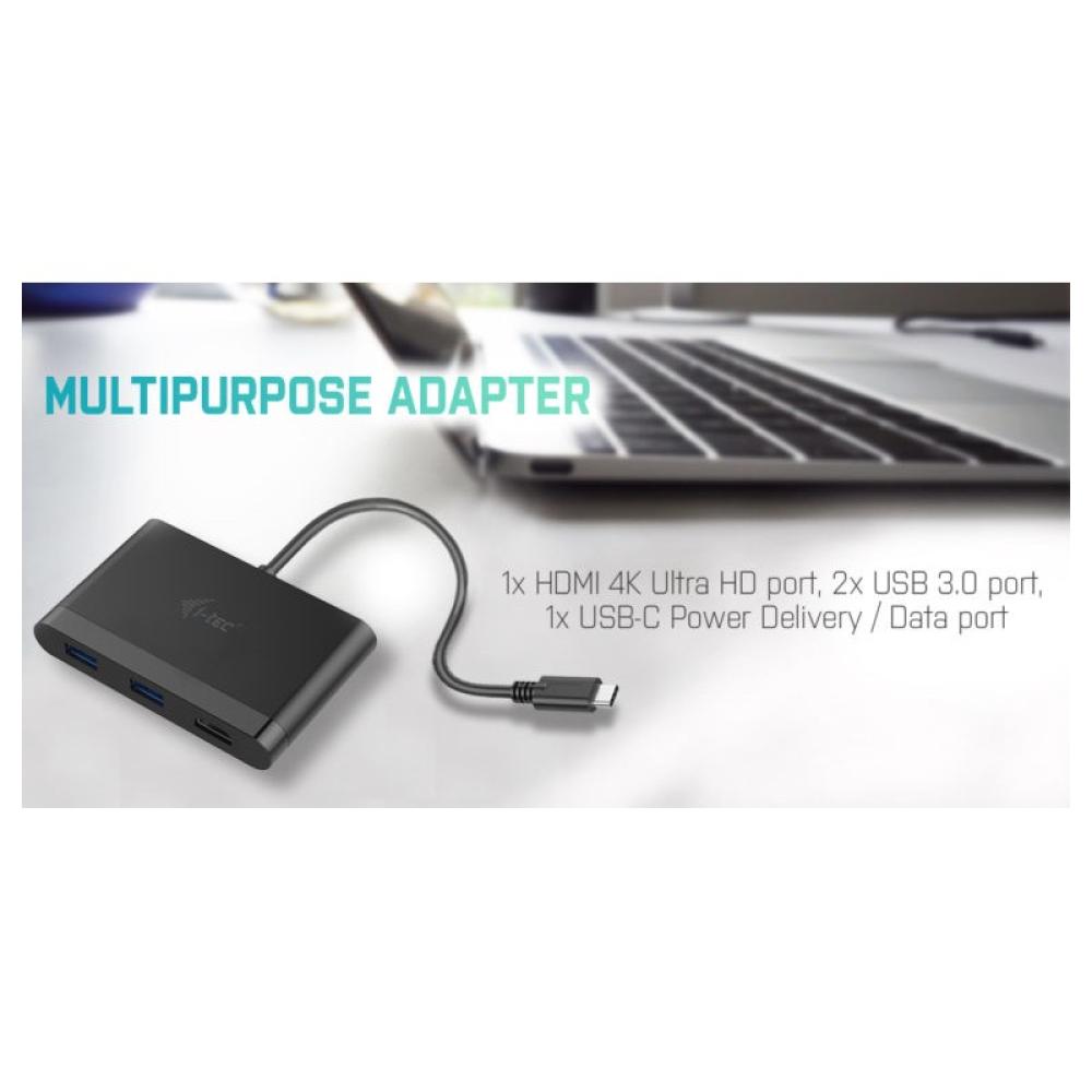 i-tec - USB C HDMI Travel Adapter PD/Data
