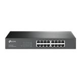 TP-Link - TL-SG1016D No administrado Gigabit Ethernet (10/100/1000) Negro