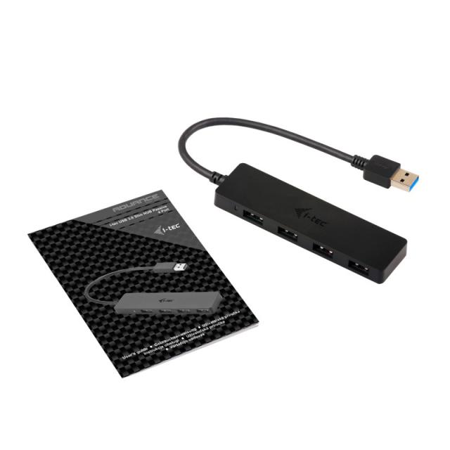 i-tec - Advance USB 3.0 Slim Passive HUB 4 Port