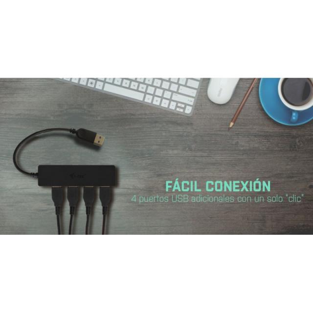 i-tec - Advance USB 3.0 Slim Passive HUB 4 Port