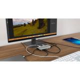 i-tec - Metal USB-C Travel Nano Dock HDMI/VGA with LAN + Power Delivery 100 W