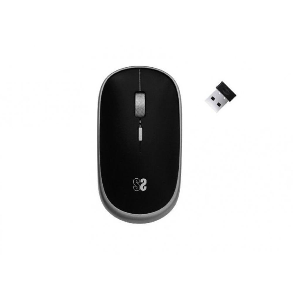 SUBBLIM - Ratón Inalámbrico Mini Wireless Mini Mouse Space Grey