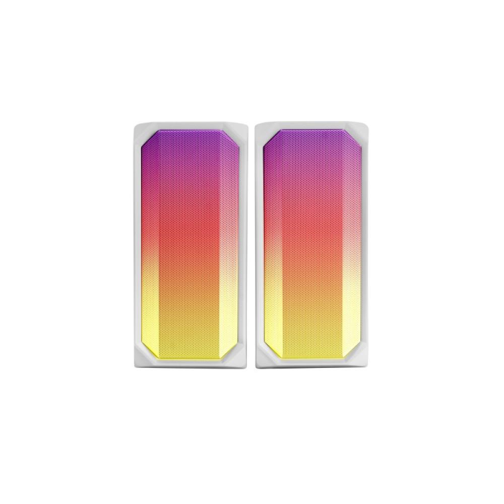 Mars Gaming - Altavoces MSRGBW 15W Bt 5.0 White