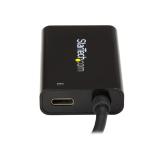 StarTech.com - Adaptador USB-C a HDMI 4K con Entrega de Alimentación por USB - 60 Watts - Negro