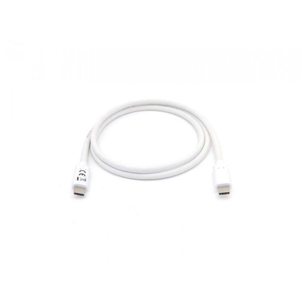 Equip - 128362 Cable USB 3.2 Gen 1 C a C , M/M , 2,0m, PD 60W, 5Gbps, Blanco