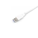 Equip - 128364 Cable USB 3.2 Gen 1 C a A, M/M , 2,0m, 5Gbps, Blanco
