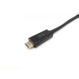 Equip - 119039 adaptador de cable de vídeo 0,15 m HDMI tipo A (Estándar) DisplayPort Negro