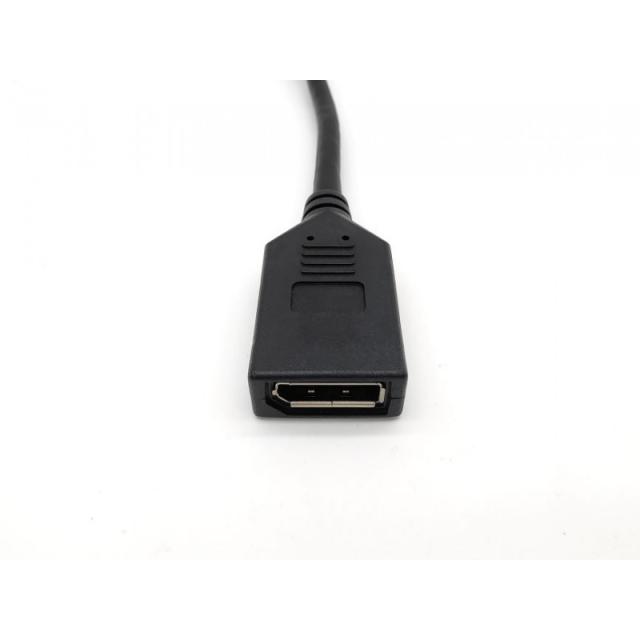 Equip - 119039 adaptador de cable de vídeo 0,15 m HDMI tipo A (Estándar) DisplayPort Negro