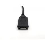 Equip - 119039 adaptador de cable de vídeo 0,15 m HDMI tipo A (Estándar) DisplayPort Negro