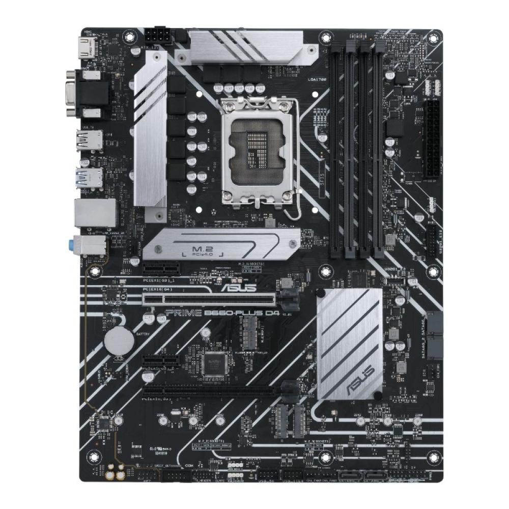ASUS - PRIME B660-PLUS D4 Intel B660 LGA 1700 ATX