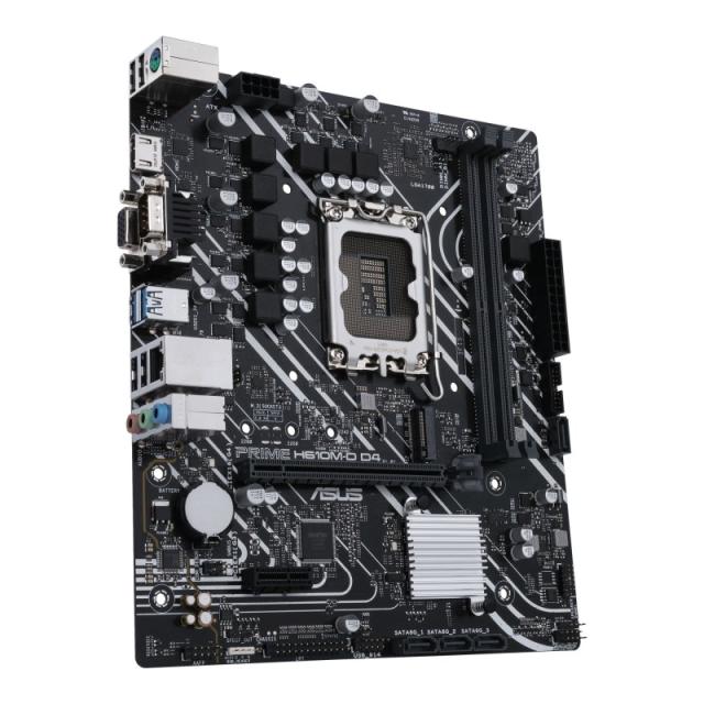 ASUS - PRIME H610M-D D4 Intel H610 LGA 1700 micro ATX